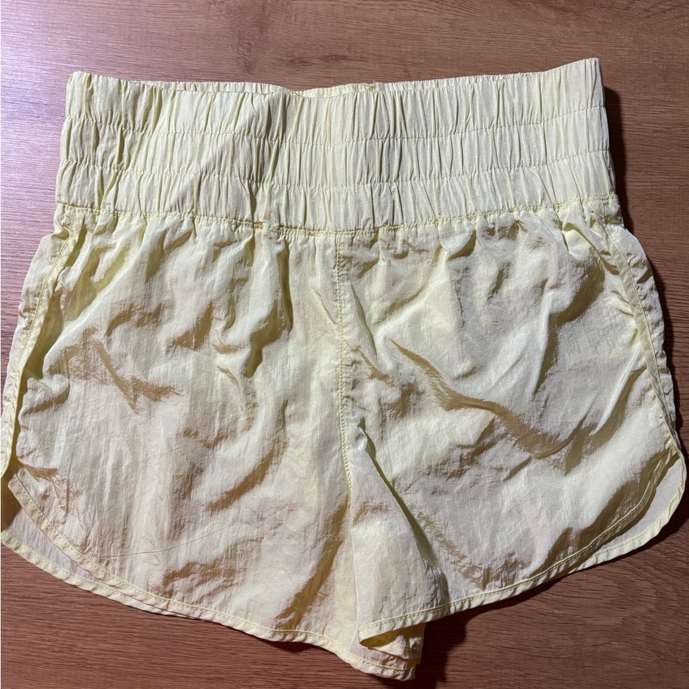 GB girls High Waist Yellow Shorts